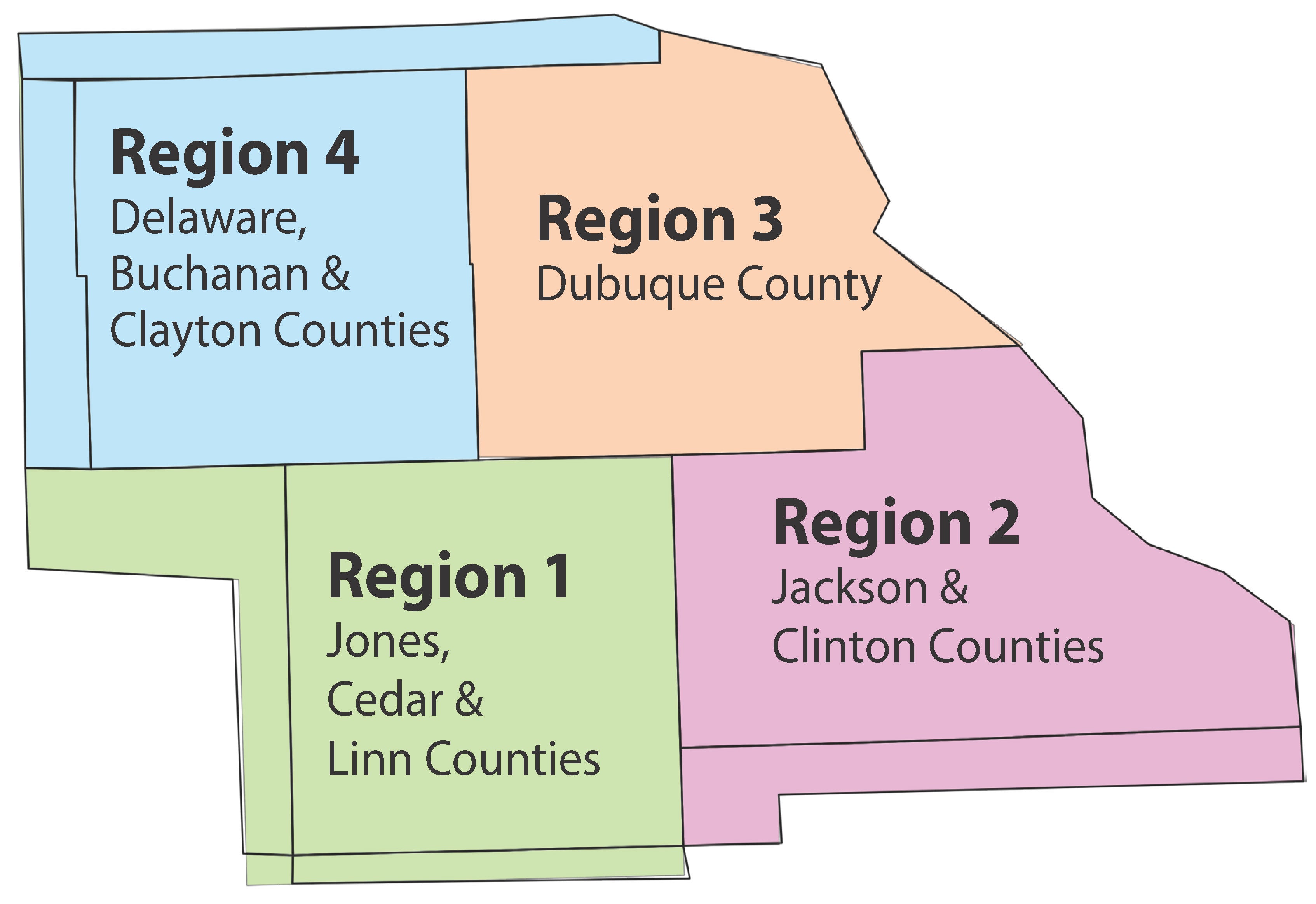 region map